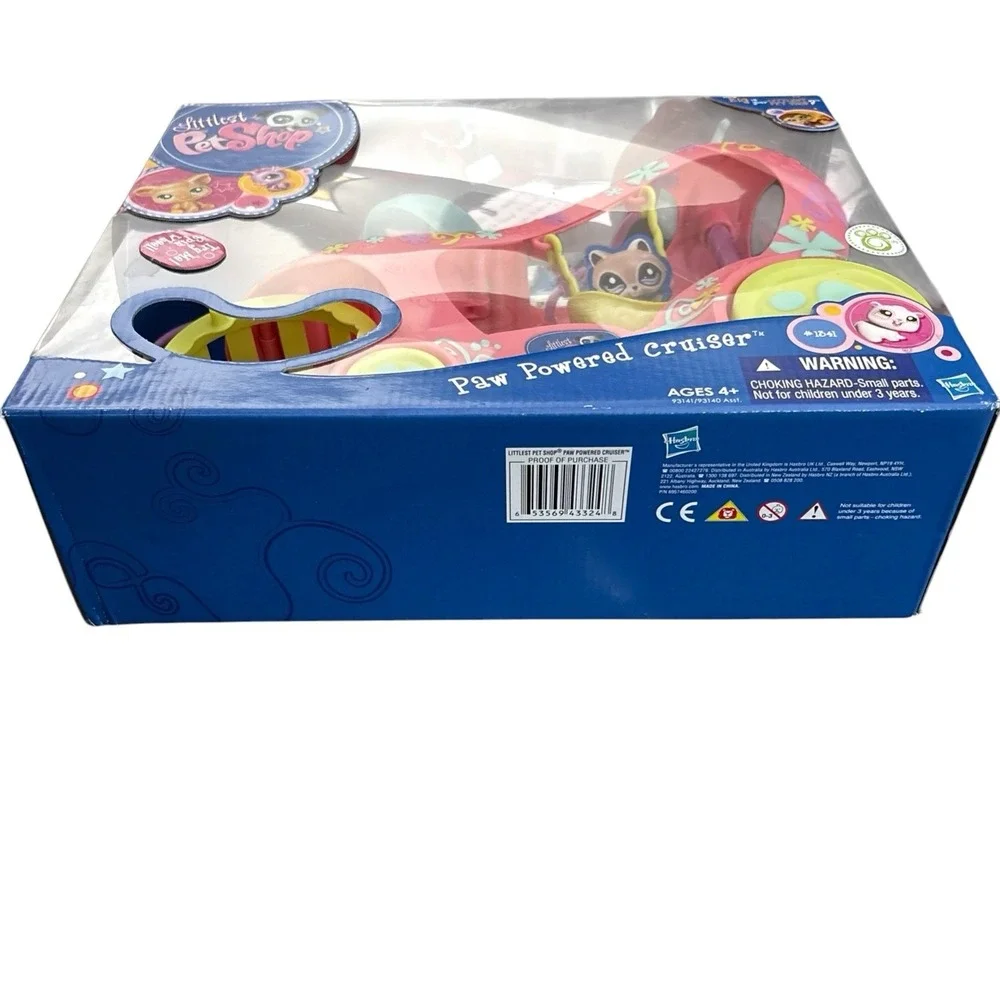 Hasbro Littlest Pet Shop Lps Paw Powered Cruiser Pet #1341 Retired 2009 New